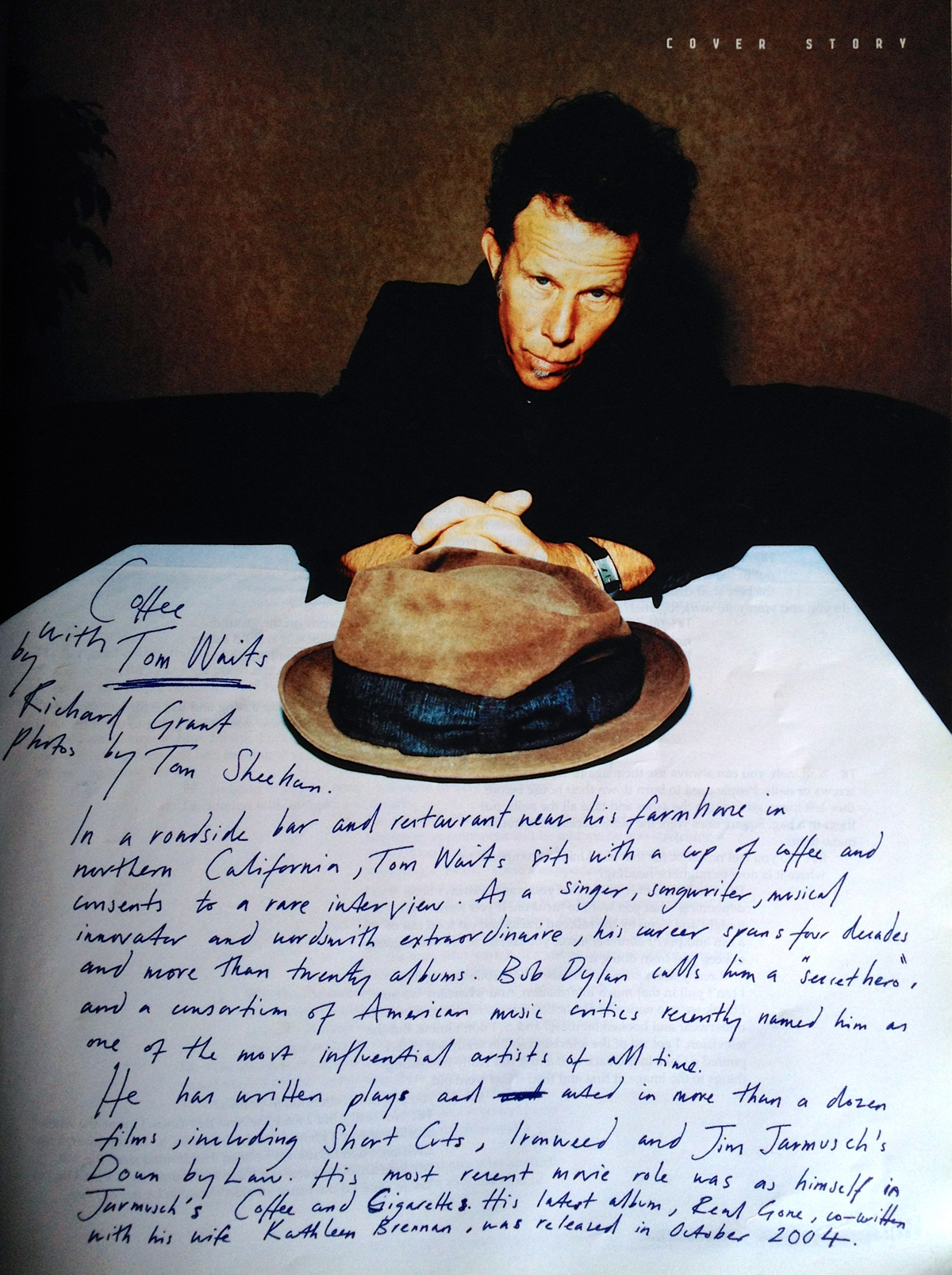 Zembla Tom Waits interview