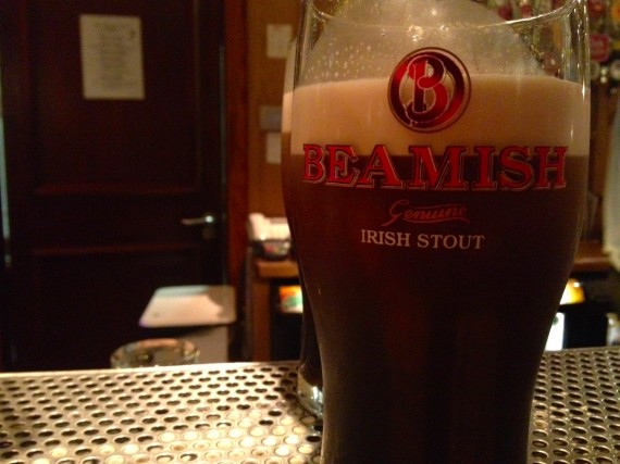 There is much debate about which of the three main stouts in Cork is superior: Murphy's, Beamish or Guinness. My vote is for Beamish.