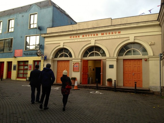 We head for the Cork Butter Museum. Yes. A museum about butter.