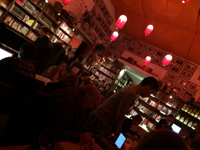 Inside the Bookworm, Beijing